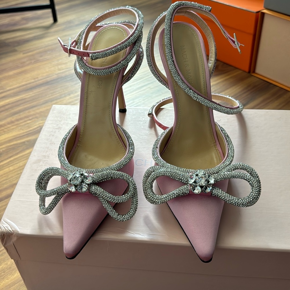 Worn once great condition Mach Mach classic high heels